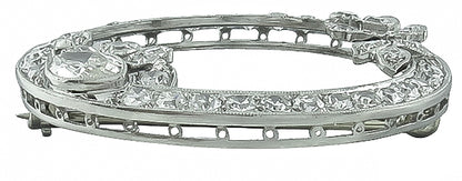 Vintage 1.60ct Diamond Pin