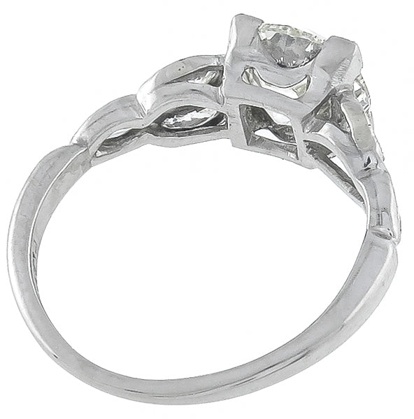 Vintage 1.68ct Diamond Engagement Ring