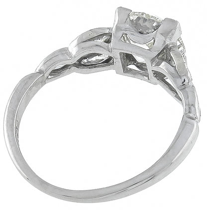 Vintage 1.68ct Diamond Engagement Ring