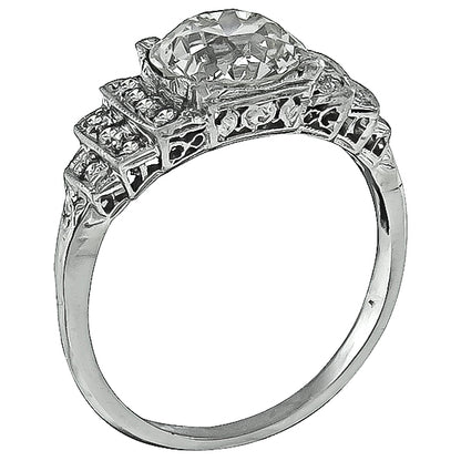 Vintage 1.81ct Diamond Engagement Ring