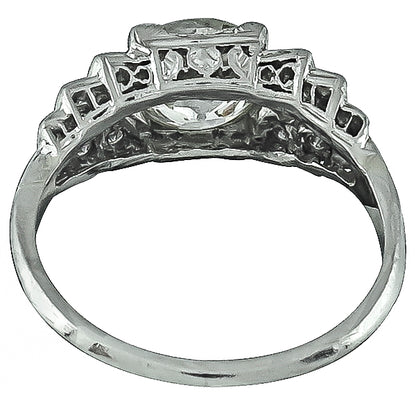 Vintage 1.81ct Diamond Engagement Ring