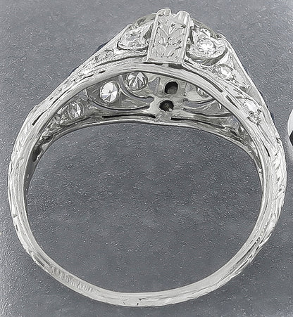 Vintage 1.97ct Diamond Engagement Ring