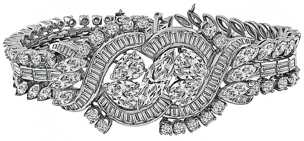 Vintage 20.00ct Diamond Bracelet