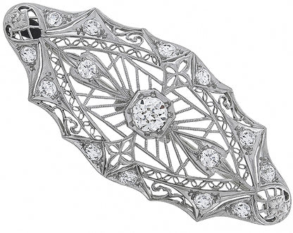 Vintage 2.05ct Diamond Pin