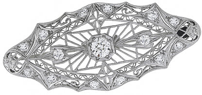 Vintage 2.05ct Diamond Pin