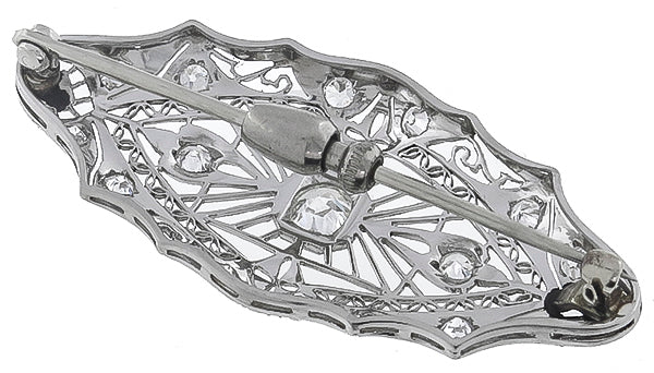 Vintage 2.05ct Diamond Pin