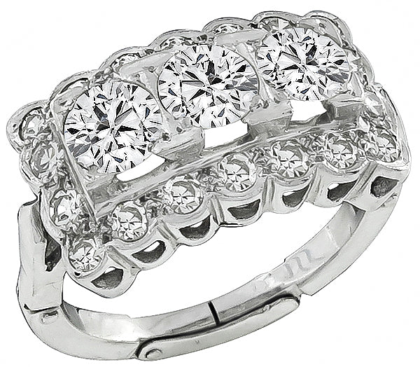 Vintage 2.30ct Diamond Ring