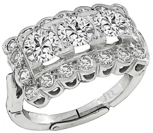 Vintage 2.30ct Diamond Ring