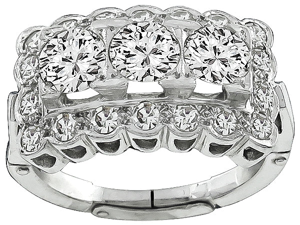 Vintage 2.30ct Diamond Ring