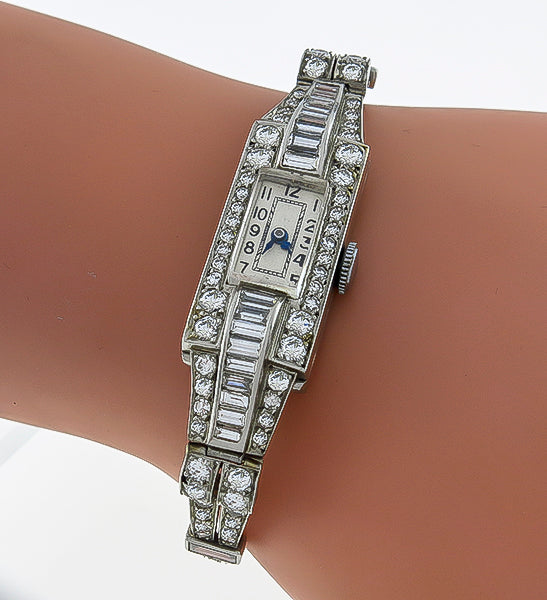 Vintage 2.45ct Diamond Watch