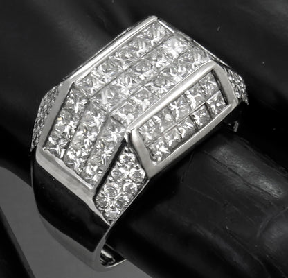 Vintage 3.30ct Diamond Gold Ring