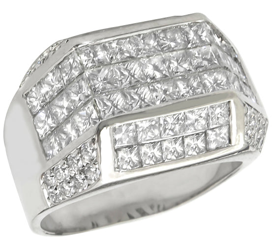 Vintage 3.30ct Diamond Gold Ring