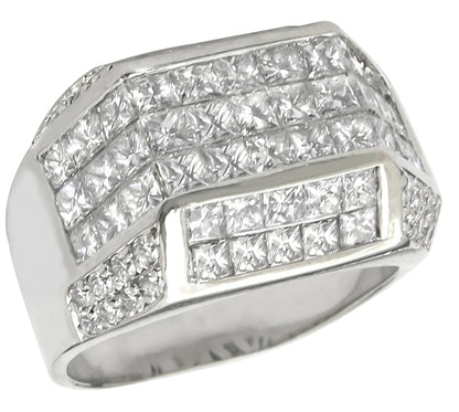 Vintage 3.30ct Diamond Gold Ring