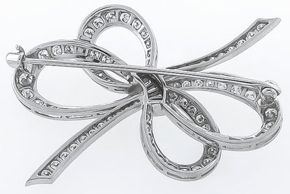 Vintage 3.50ct Diamond Pin