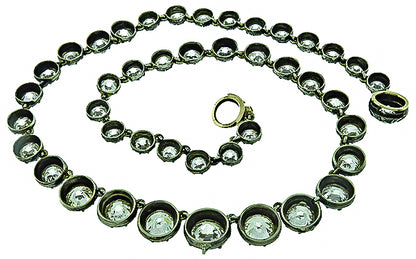 Vintage 37.32ct Diamond Necklace