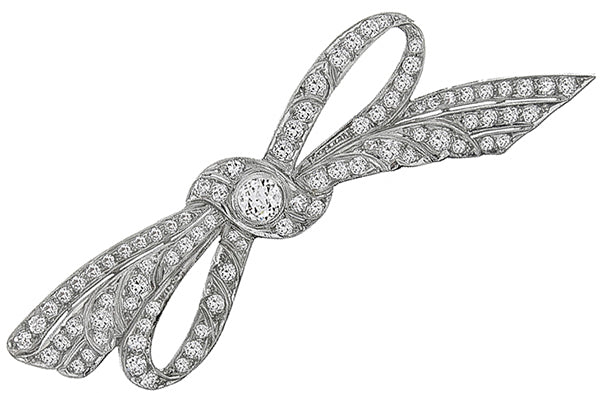 Vintage 4.75ct Diamond Pin