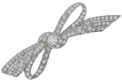 Vintage 4.75ct Diamond Pin
