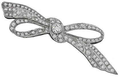 Vintage 4.75ct Diamond Pin