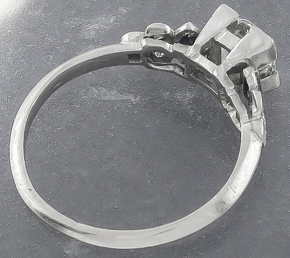 Vintage GIA 1.04ct Diamond Engagement Ring