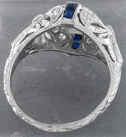 Vintage GIA 1.21ct Diamond Engagement Ring