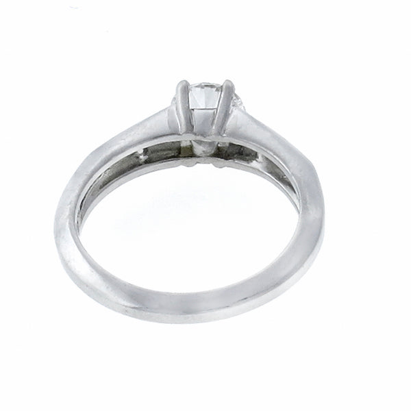 Vintage GIA Certified 1.01ct Diamond Engagement Ring