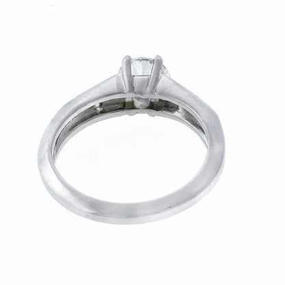 Vintage GIA Certified 1.01ct Diamond Engagement Ring