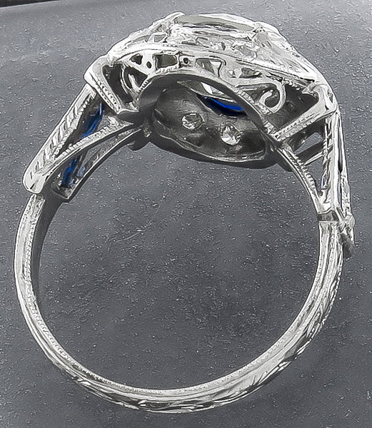 Vintage GIA Certified 1.78ct Diamond Engagement Ring