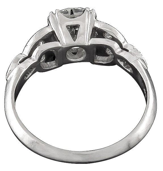 Vintage GIA Certified 1.78ct Diamond Engagement Ring