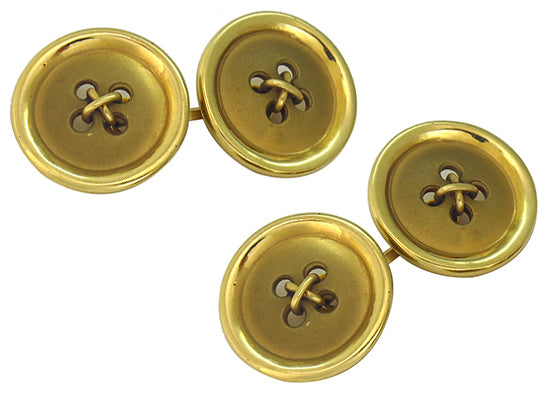 Vintage Gold Cufflinks