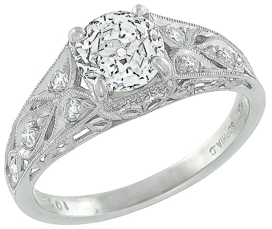 Vintage Sophia D. 1.02ct Diamond Engagement Ring