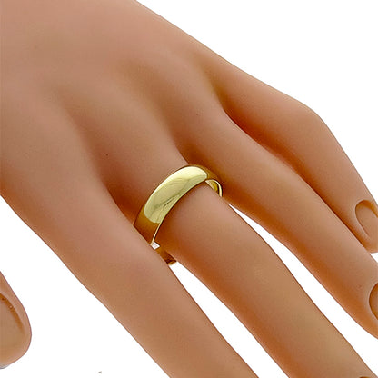 Vintage 14K Yellow Gold Wedding Band