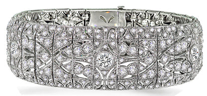 Vintage Art Deco Diamond Bracelet