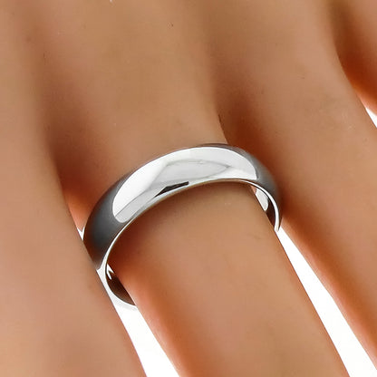 Estate 5mm Comfort Fit Platinum Wedding Band