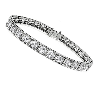 Art Deco 9.00ct Diamond Line Bracelet