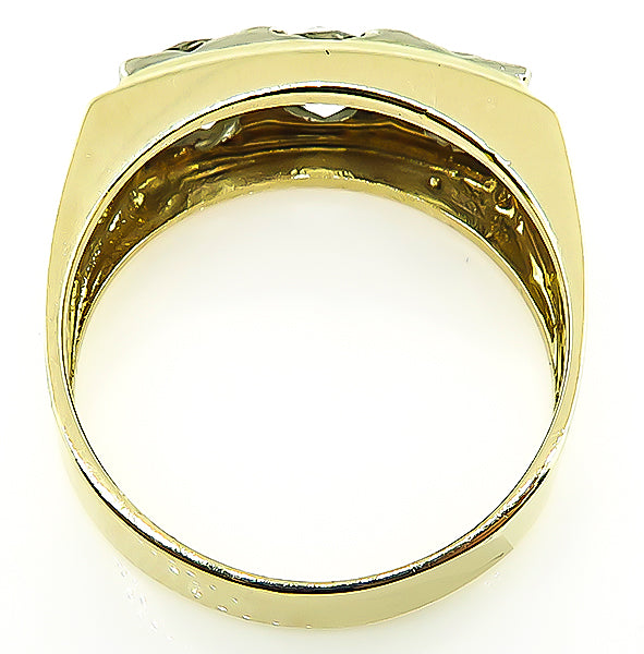 Estate 1.90ct Diamond Gold Ring