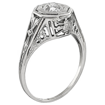 Vintage 0.40ct Diamond Engagement Ring