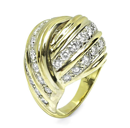 Estate 2.00ct Diamond Gold Ring