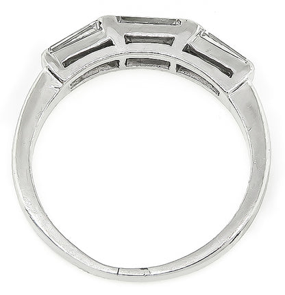 Estate 0.25ct Diamond Wedding Band