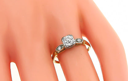 Antique 0.50ct Diamond Engagement Ring