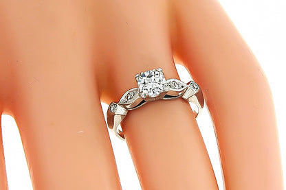Vintage 0.60ct Diamond Engagement Ring