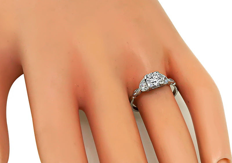Estate 0.60ct Diamond Engagement Ring