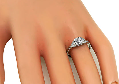 Estate 0.60ct Diamond Engagement Ring