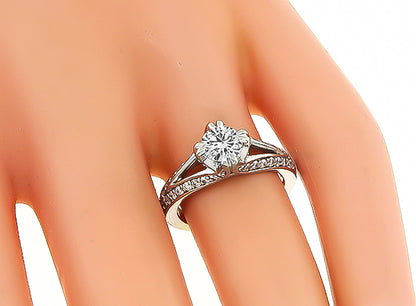 Estate 0.65ct Diamond Engagement Ring