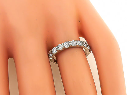 Estate 0.70ct Diamond Wedding Band