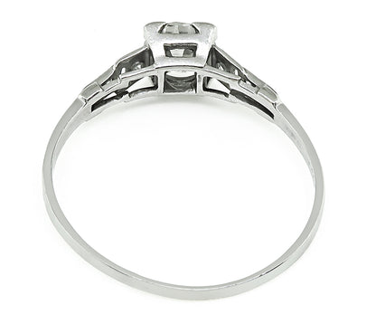 Estate 0.80ct Diamond Engagement Ring