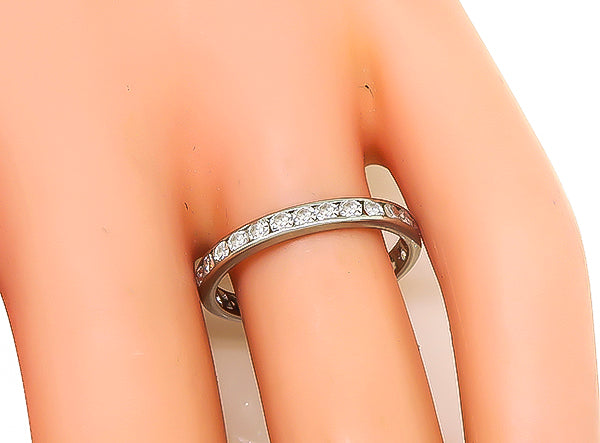 Estate 1.00ct Diamond Eternity Wedding Band