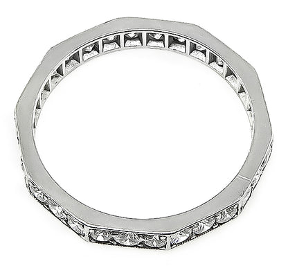 Estate 1.50ct Diamond Eternity Wedding Band