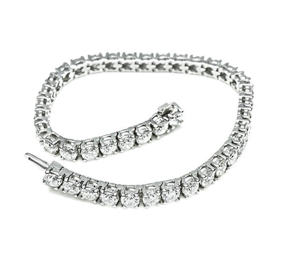 Estate 10.78ct Diamond Tennis Bracelet