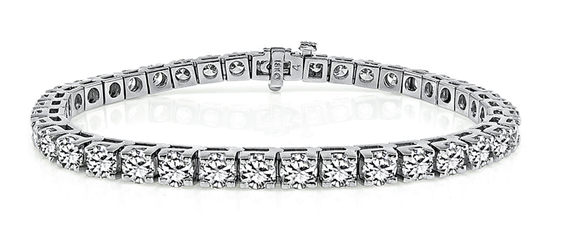 Estate 11.00ct Diamond Tennis Bracelet