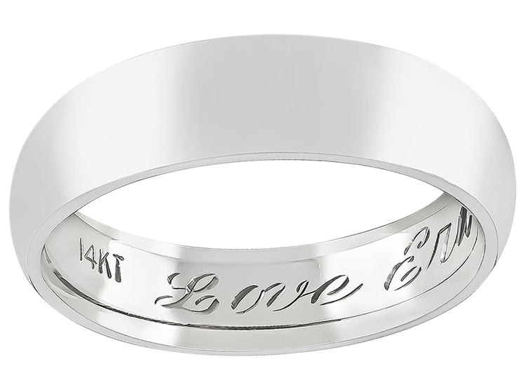 Estate 5.5mm Gold Wedding Band